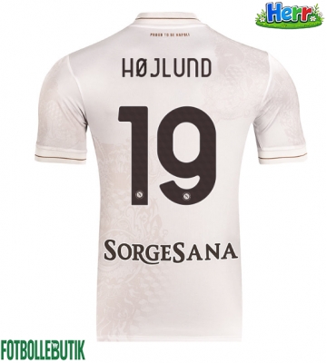 SSC Napoli Rasmus Hojlund #19 Bortatröja 2025-26 Kortärmad